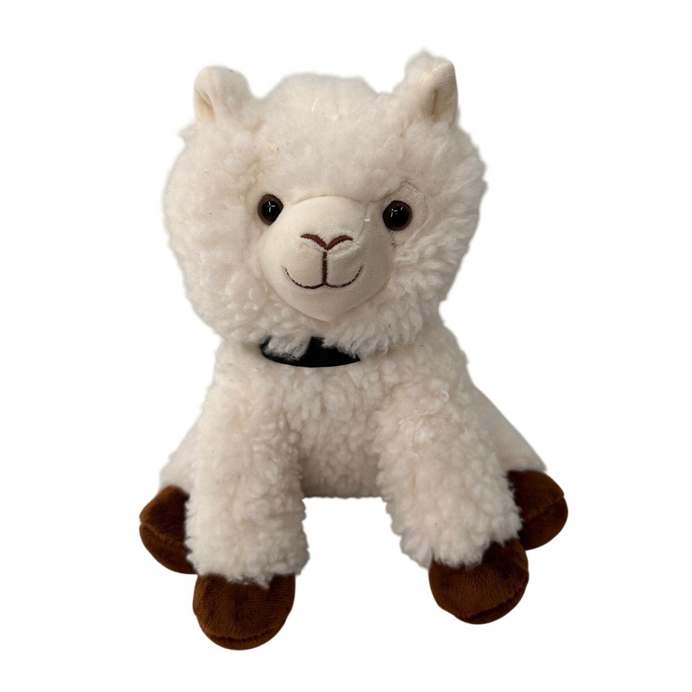 MTY International Llama Plush Stuffed Animal 11in Cream White Kids Toy 2022